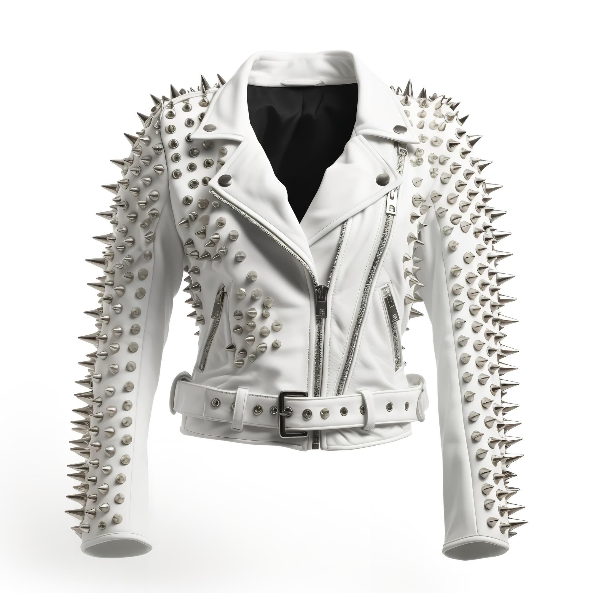 Large editorial shot of embroidered jacket with metallic threads